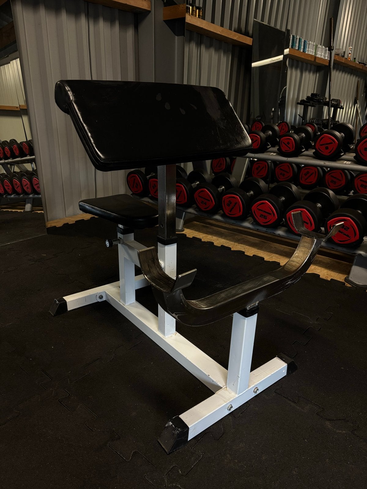 Bicep Curl Bank - Krachtstation voor Armtraining, Ophalen, Gebruikt, Krachtstation, Armen