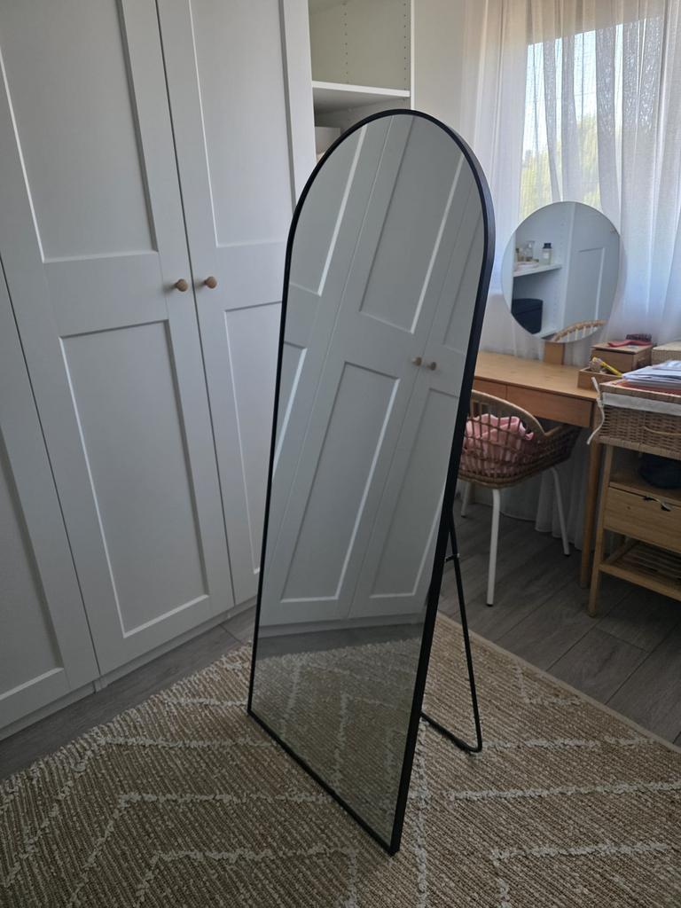 Staand spiegel, Ophalen, Minder dan 50 cm, Zo goed als nieuw, 150 tot 200 cm