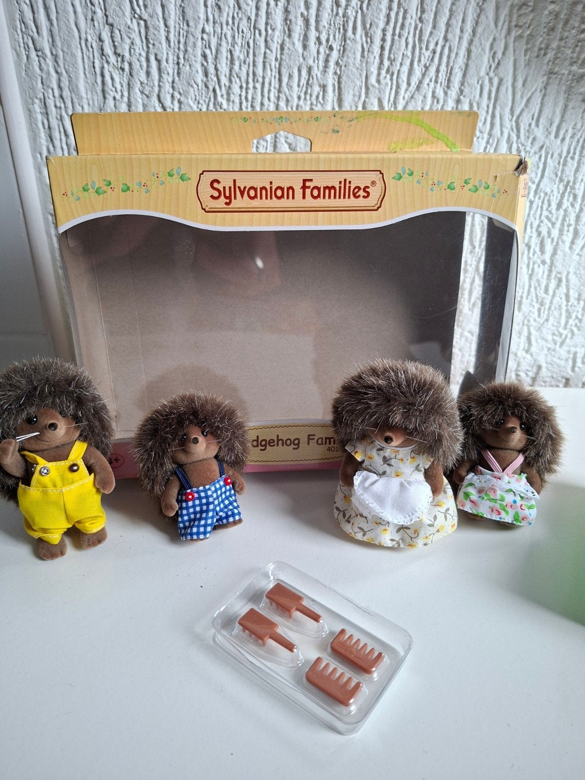 Sylvanian Families Egel Familie met accessoires, Kinderen en Baby's, Speelgoed | Overig, Ophalen of Verzenden, Nieuw, Jongen of Meisje