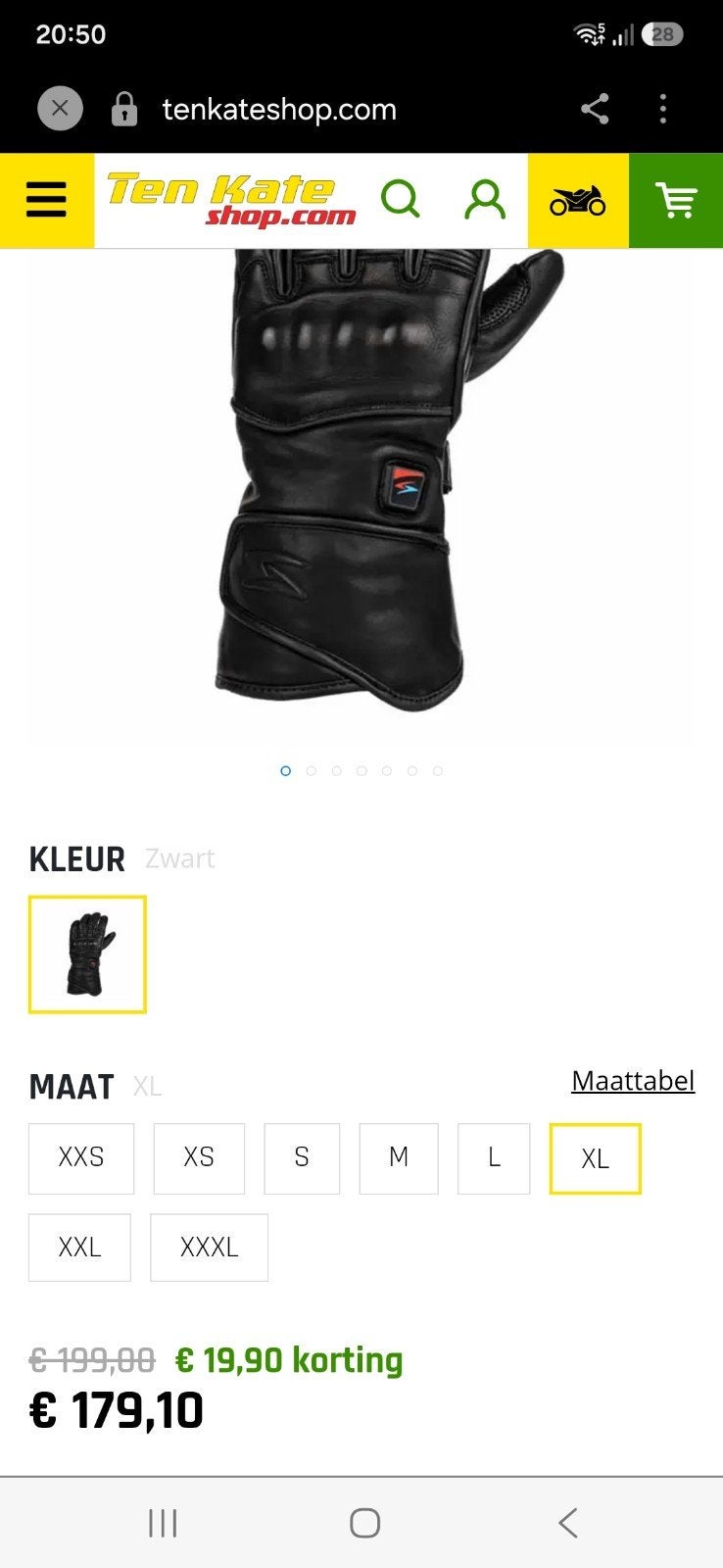 Verwarmde Gerbing Xtreme motorhandschoenen 9,5 incl accu's!, Motoren, Kleding | Motorkleding, Dames, Ophalen of Verzenden, Nieuw zonder kaartje