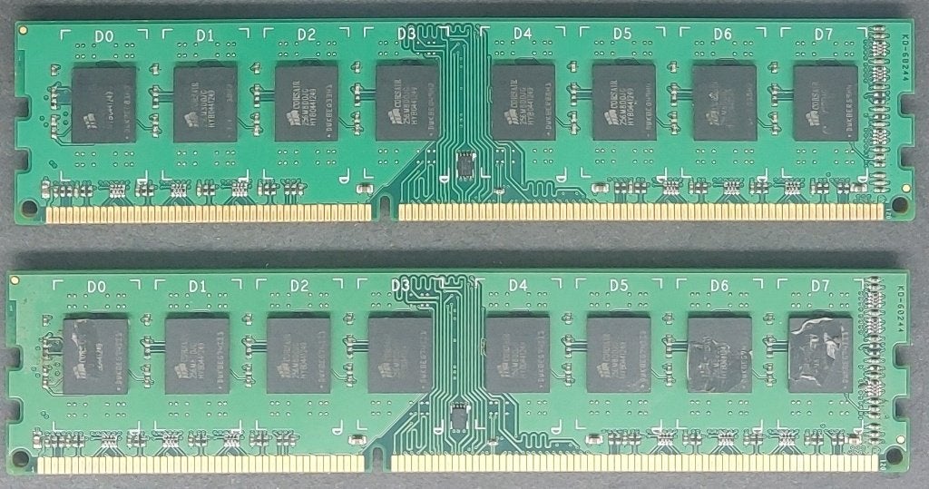 PC Ram | Corsair KO-60244 DDR3-1333 (2x 4GB), Computers en Software, RAM geheugen, Gebruikt, 8 GB, DDR3, Ophalen of Verzenden