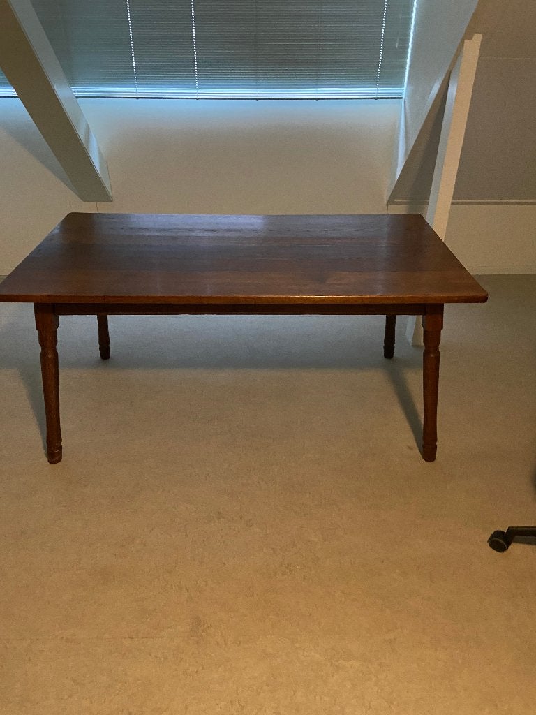super mooi eiken tafel, Eikenhout, Zo goed als nieuw, Vijf personen of meer, 150 tot 200 cm
