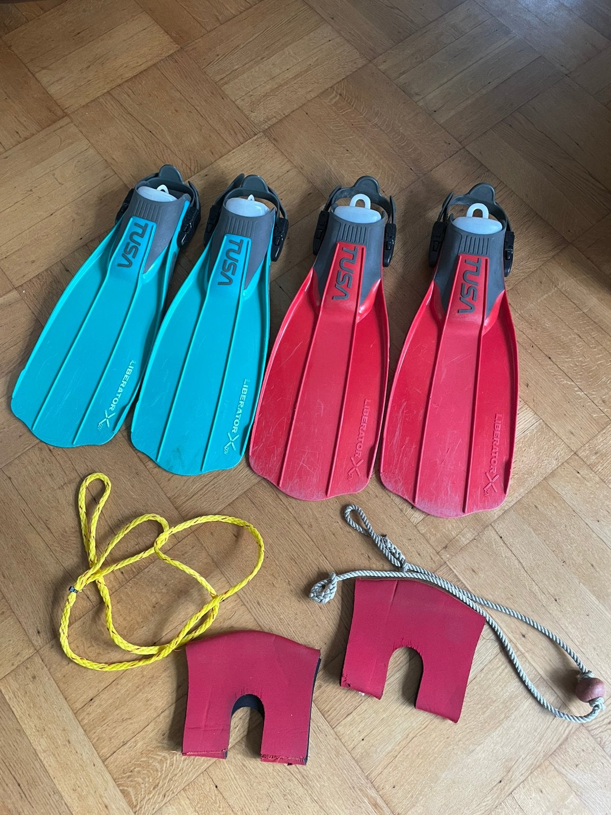 TUSA Liberator X ten sf5000 Zwemvliezen - duikspullen buddyl, Watersport en Boten, Ophalen of Verzenden, Zo goed als nieuw