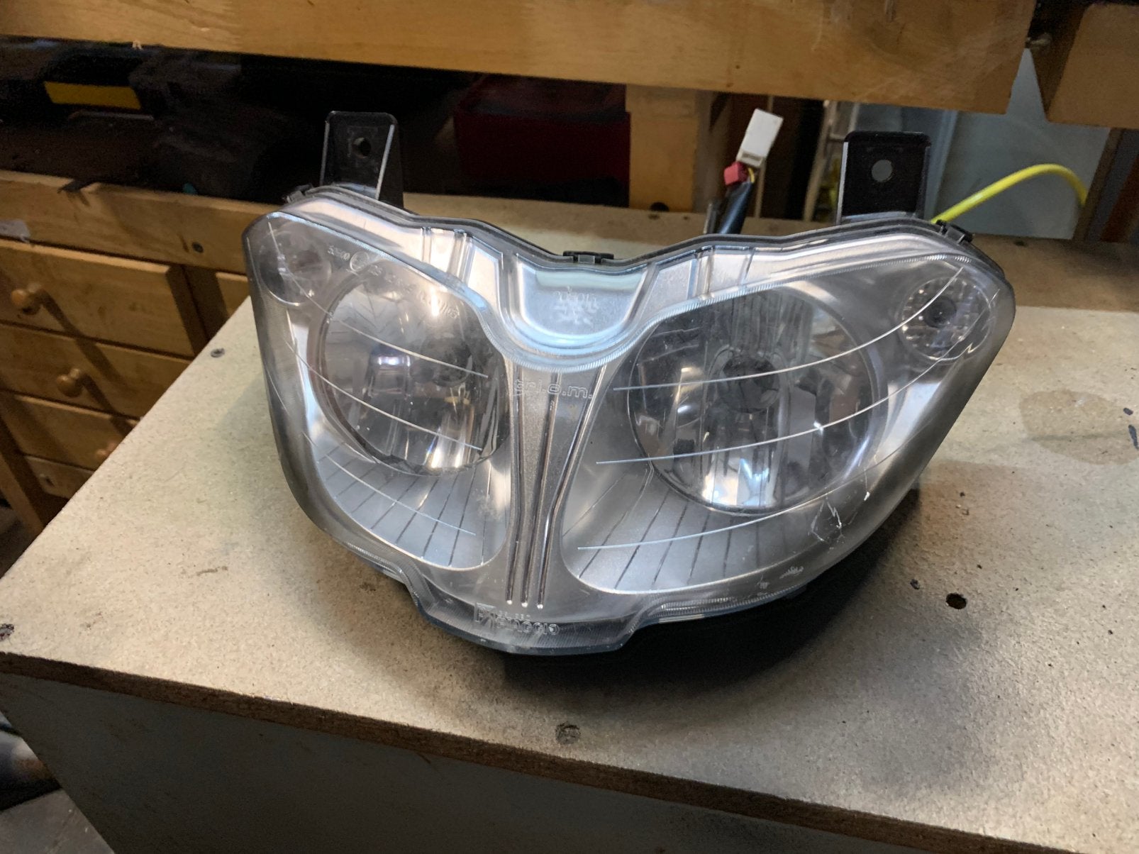 Gilera runner RST (2005) koplamp zgan, Ophalen of Verzenden, Zo goed als nieuw, Koplamp