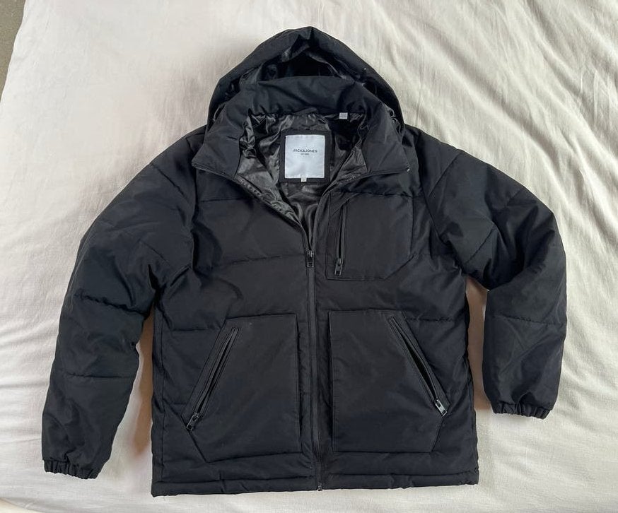 Jack & Jones Puffer Jacket Zwart  - Zo goed als nieuw, Ophalen of Verzenden, Zo goed als nieuw, Overige maten, Zwart