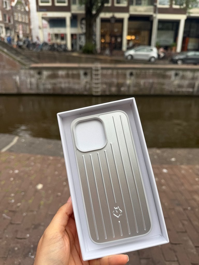 Titanium Case for iPhone 15 pro max, Telecommunicatie, Ophalen of Verzenden, Nieuw, Auto