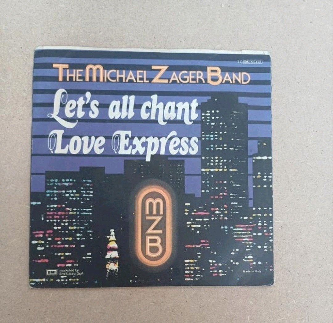 The Michael Zager Band - Let's All Chant, Gebruikt, 7 inch, Ophalen of Verzenden, Pop