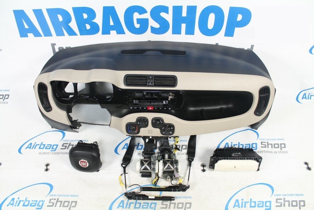 Airbag set - Dashboard beige Fiat Panda (2012-heden), Auto-onderdelen