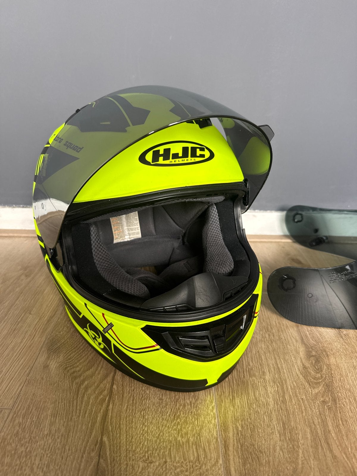 HJC CS-15 Integraalhelm Maat L met spiegel- en getint vizier, Ophalen, Heren, HJC, Integraalhelm