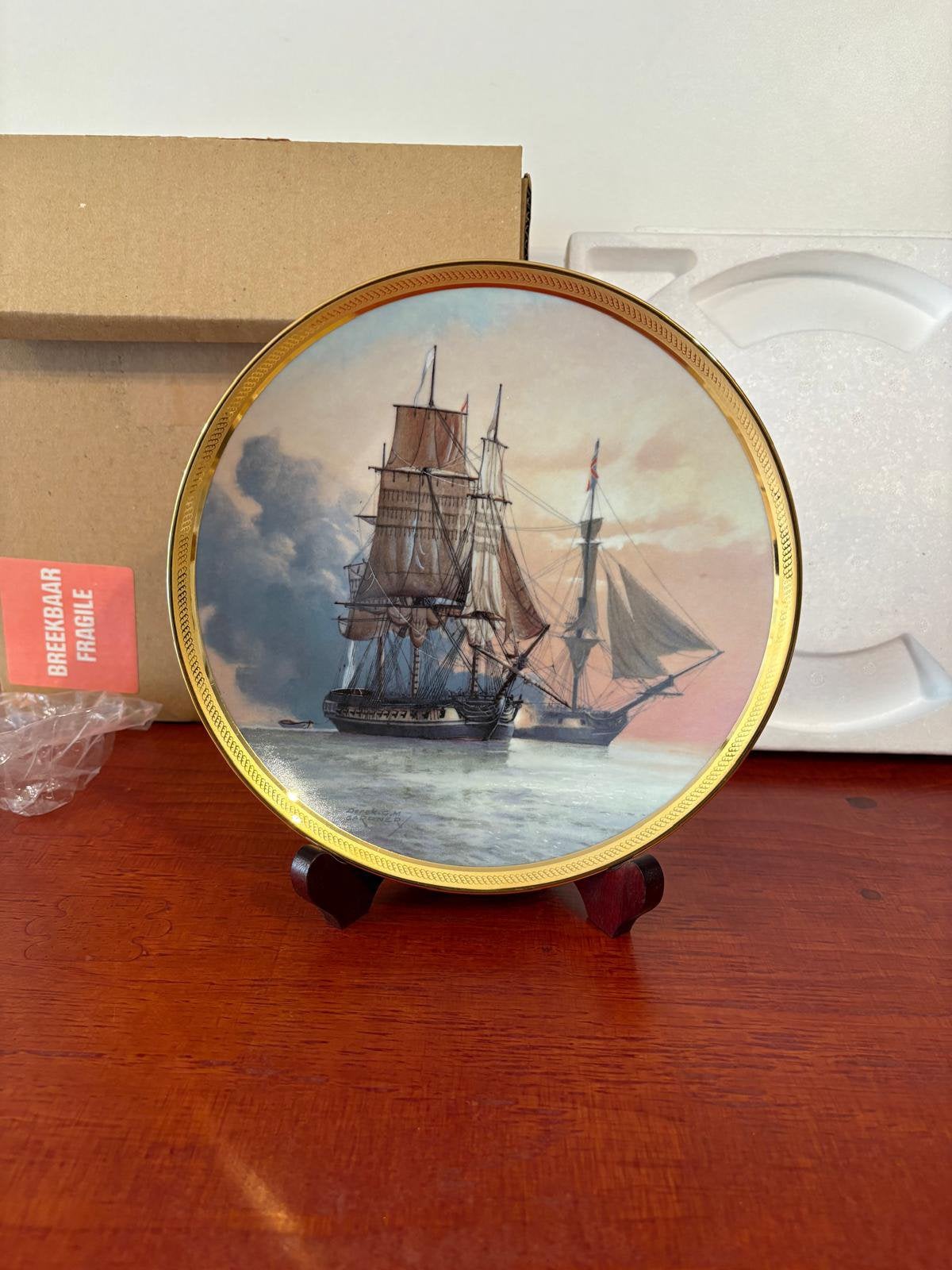 Wandbord Franklin Mint 'La Belle Poule' verzamelbord, Ophalen of Verzenden