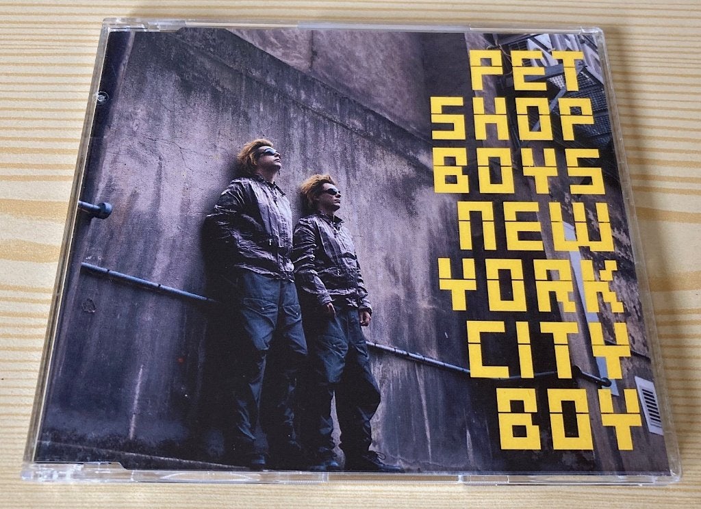 CD Single Pet Shop Boys - New York City Boy (3 Tracks), Ophalen, Zo goed als nieuw, Pop