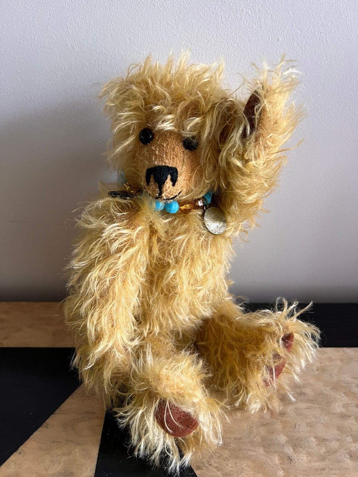 Artist Teddybear Chloë Bear, Ophalen of Verzenden, Zo goed als nieuw, Stoffen beer, Overige merken