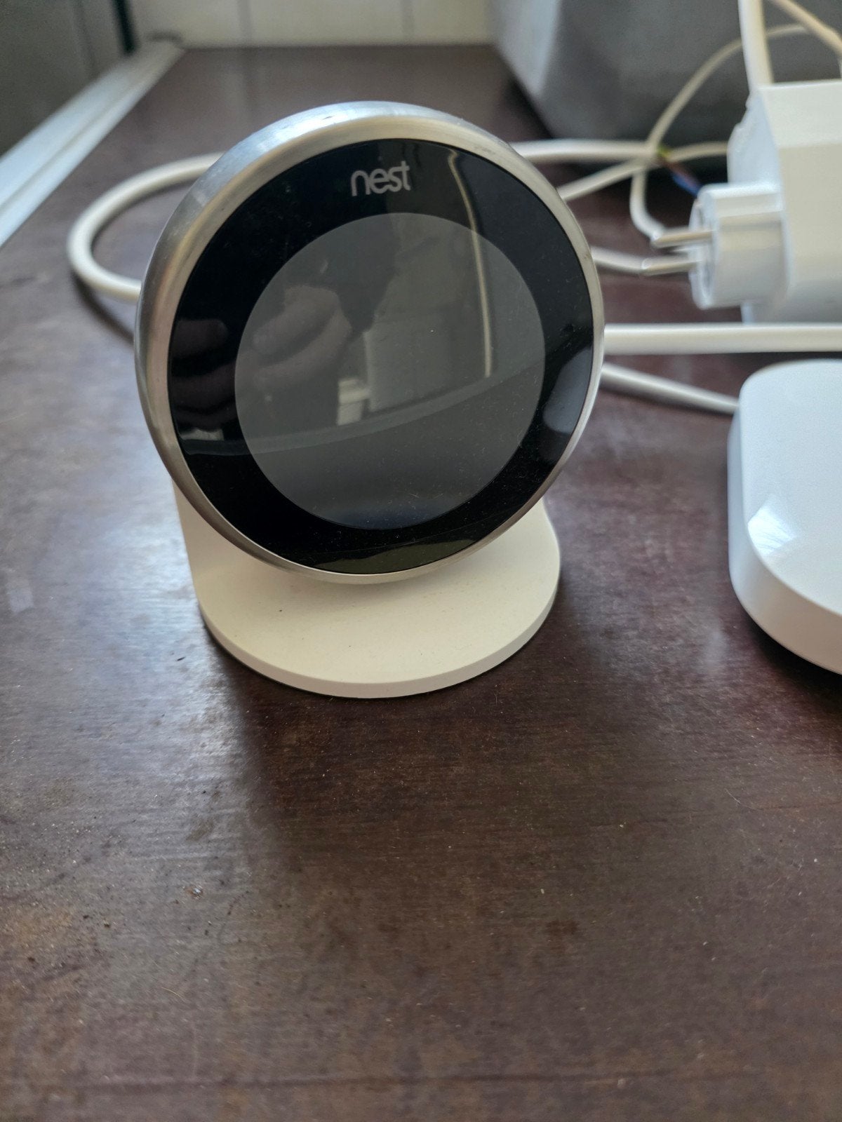 Nest Thermostaat met Heat Link 3e generatie, Ophalen of Verzenden, Slimme thermostaat, Zo goed als nieuw