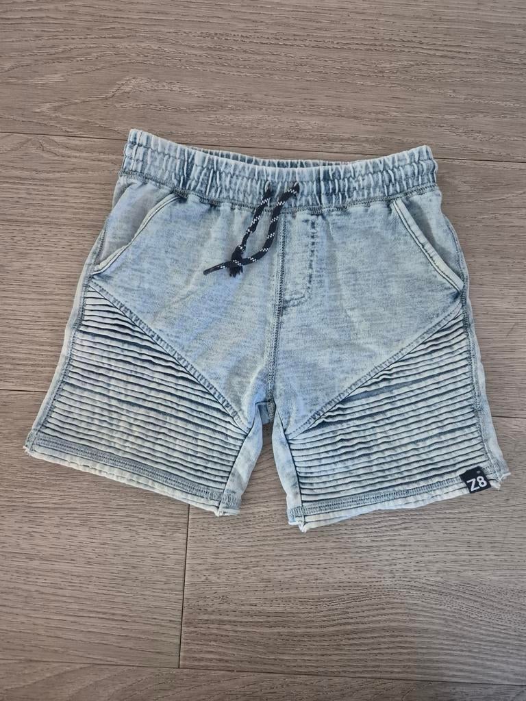 Z8 pax korte broek short licht blauw mt 134, Ophalen of Verzenden, Zo goed als nieuw, Jongen, Broek