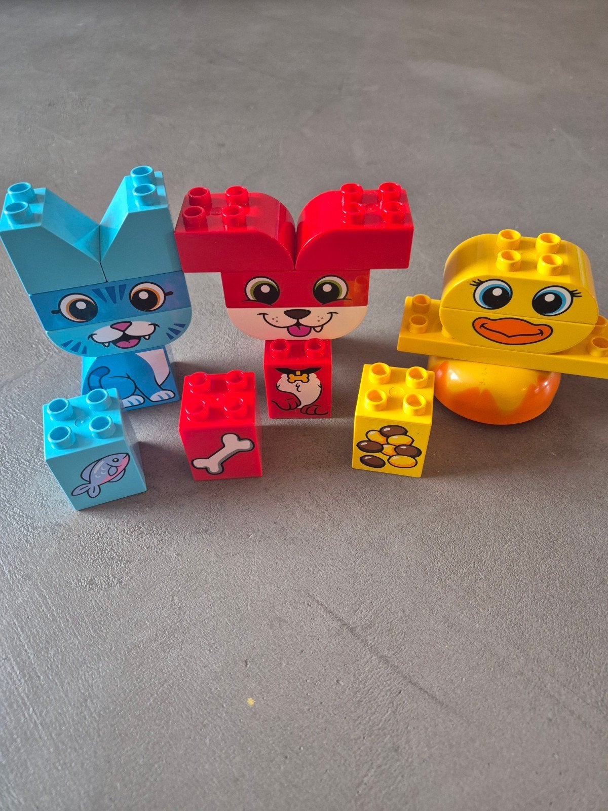 LEGO DUPLO Dieren: Kat, Vos en Eend, Ophalen of Verzenden, Gebruikt, Overige merken