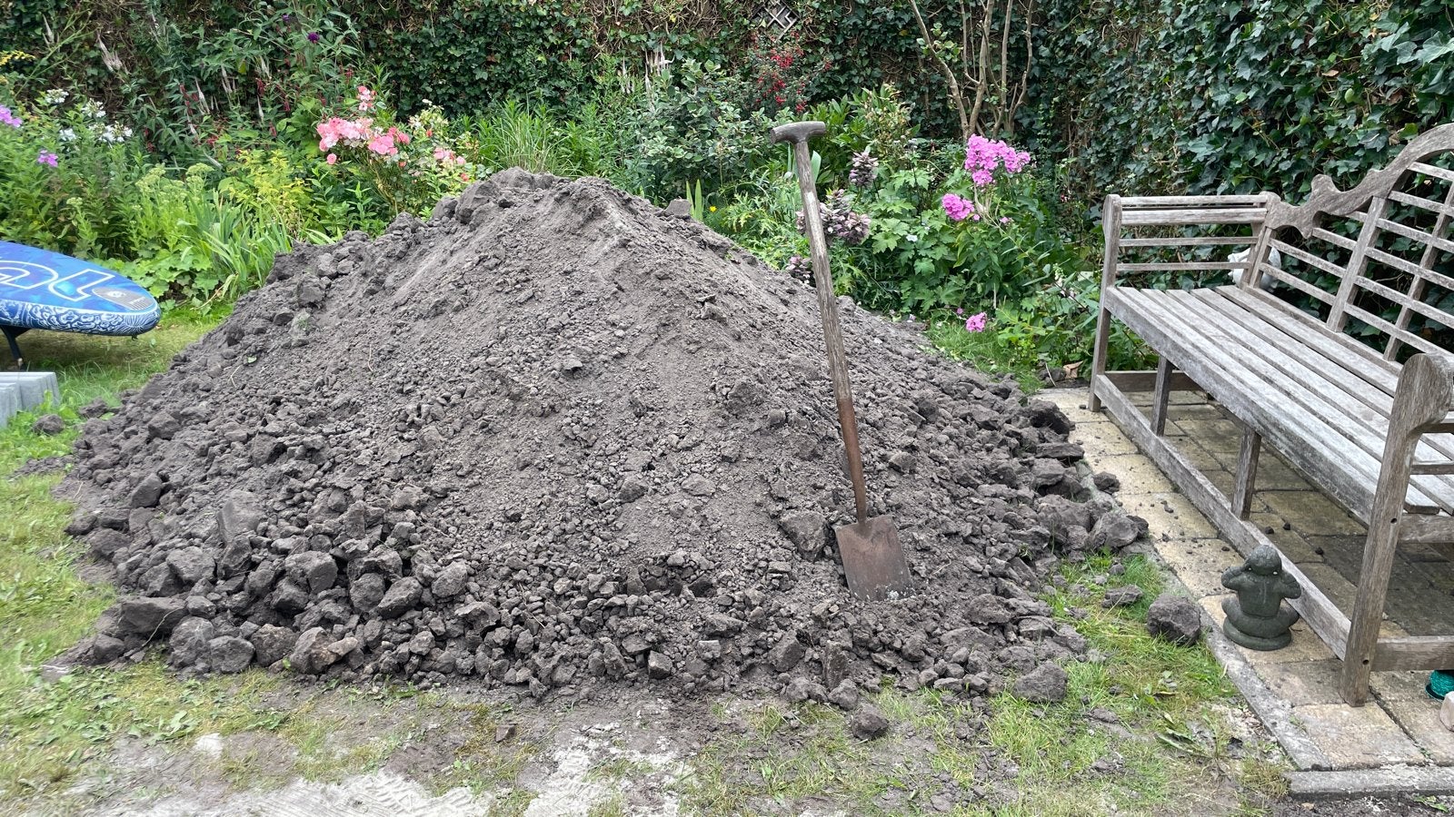 GRATIS: 3 kuub schone zwarte tuingrond, Ophalen, Gebruikt, Overige typen