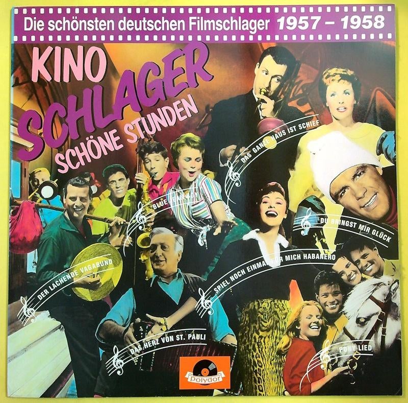 KINO SCHLAGER - SCHÖNE STUNDEN 1957-1958 comp. LP, Ophalen of Verzenden, Zo goed als nieuw, 12 inch, Filmmuziek en Soundtracks