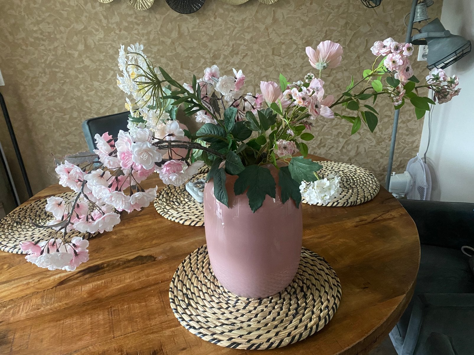 Zijden. bloemen, Ophalen of Verzenden, Zo goed als nieuw