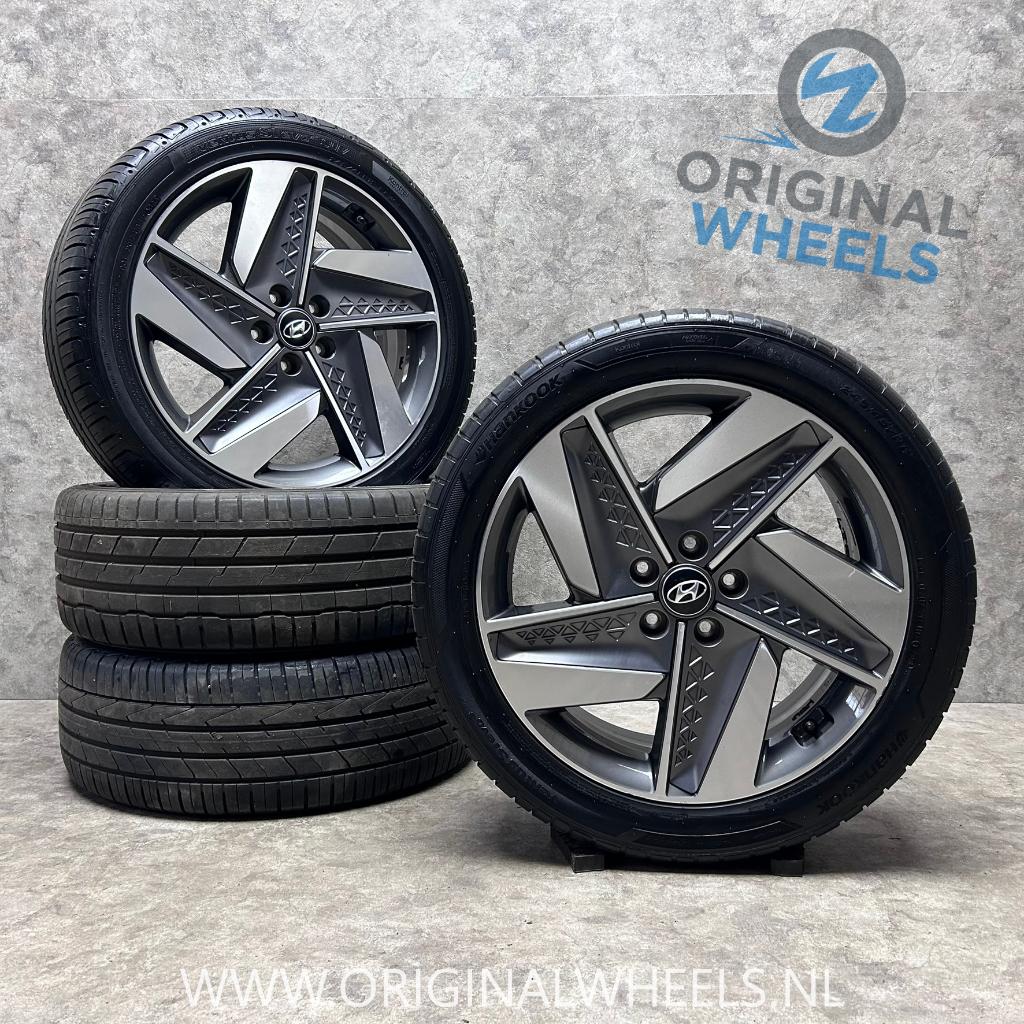 19 inch originele velgen + zomerbanden Hyundai Kona, Auto-onderdelen, Banden en Velgen, 19 inch, Banden en Velgen, Ophalen of Verzenden