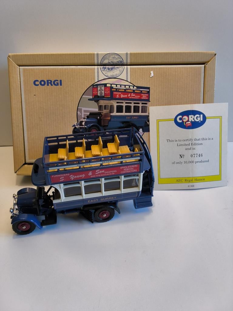 CORGI Stats Bus., Ophalen of Verzenden, Zo goed als nieuw, Auto, Corgi