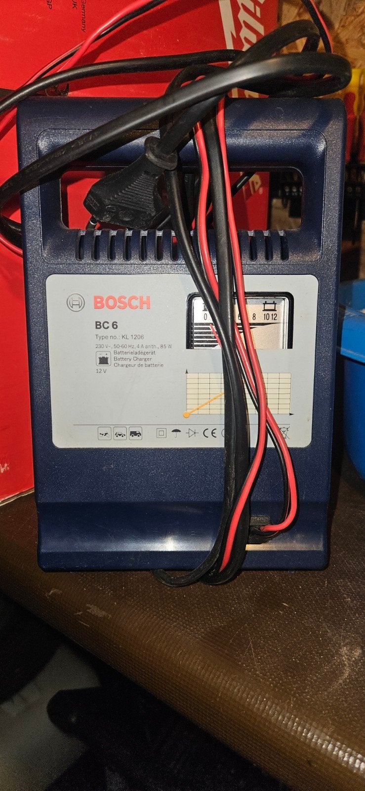 Bosch BC 6 Ac...culader - Type KL 1206, 12V, 85W, Ophalen, Gebruikt