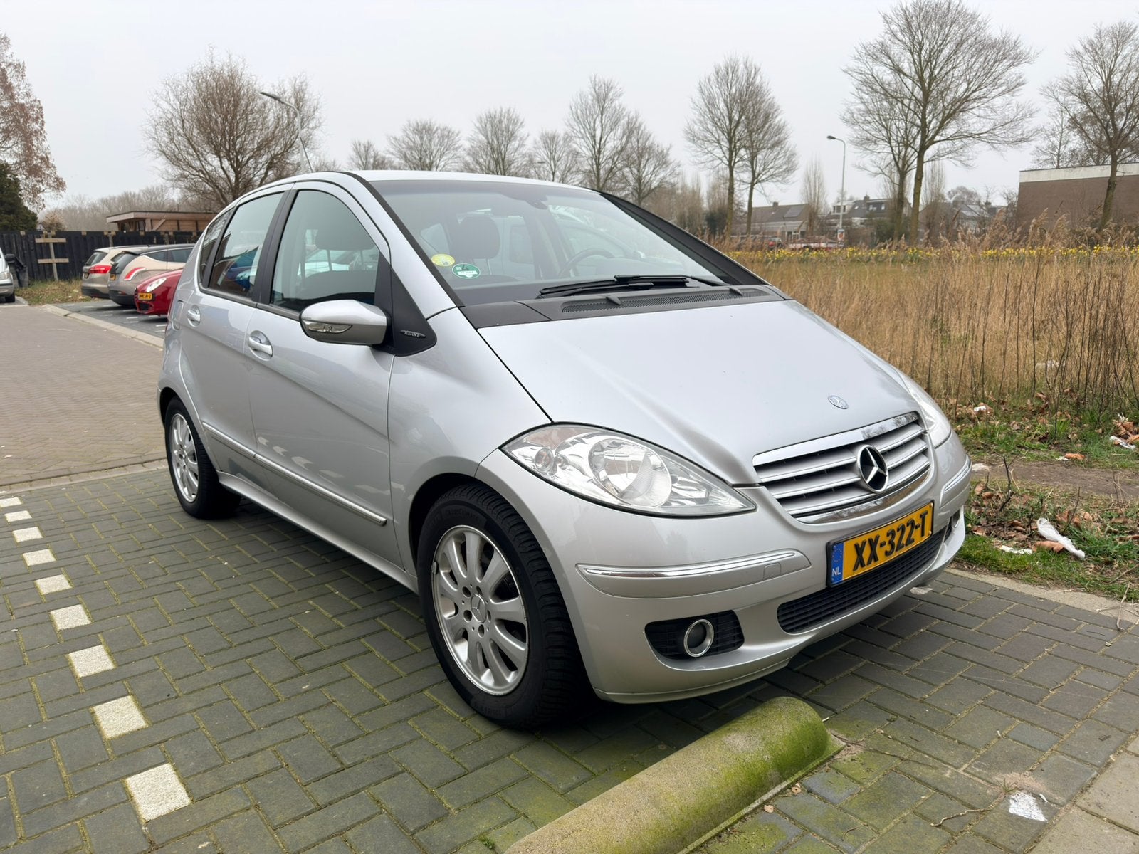 Mercedes A-Klasse A200 5DRS AUT 2005 Elegance, Euro 5, Zwart, 4 cilinders, 400 kg