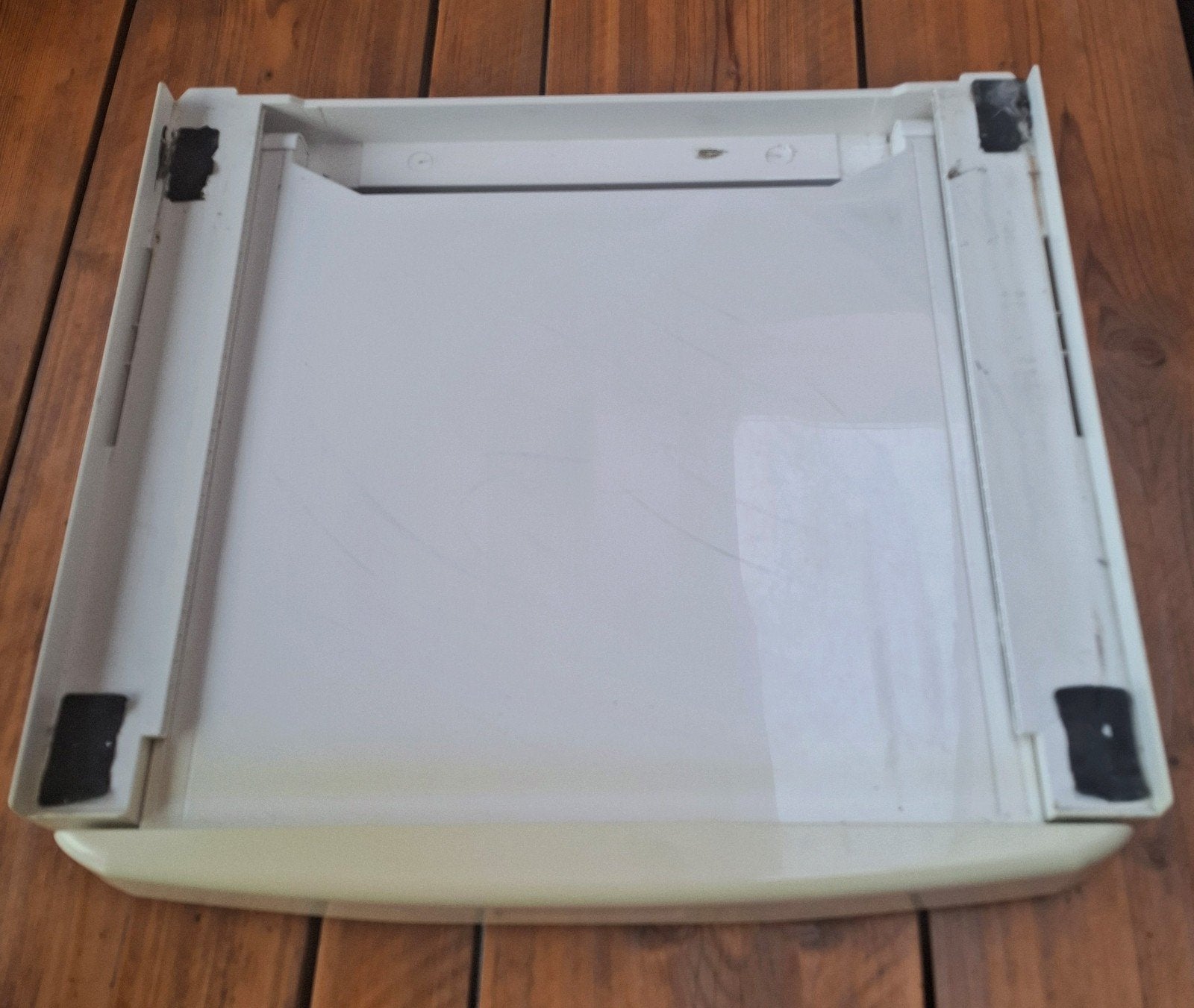 Tussenstuk wasmachine/droger met uitschuifplank, Ophalen, Gebruikt