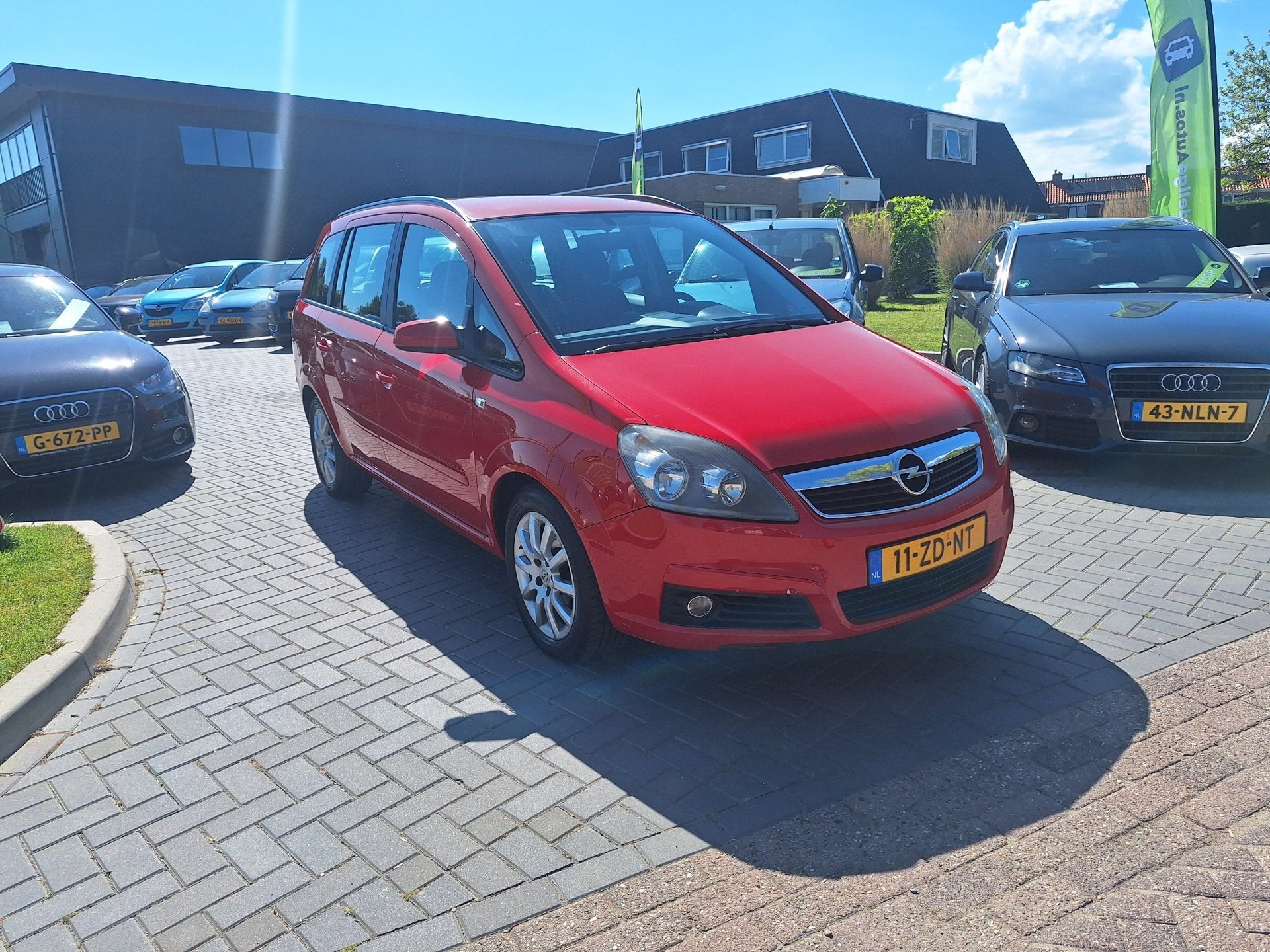 Opel Zafira 1.8 Temptation / 7- persoons / Nette auto / APK, Auto's, Gebruikt, 4 cilinders, Origineel Nederlands, Startonderbreker
