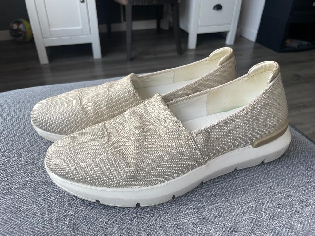 zomerse INSTAPPERS maat 7 / 40,5 wijdte H Hassia - WD014, Kleding | Dames, Schoenen, Ophalen of Verzenden, X, Woord en Daad, Gedragen