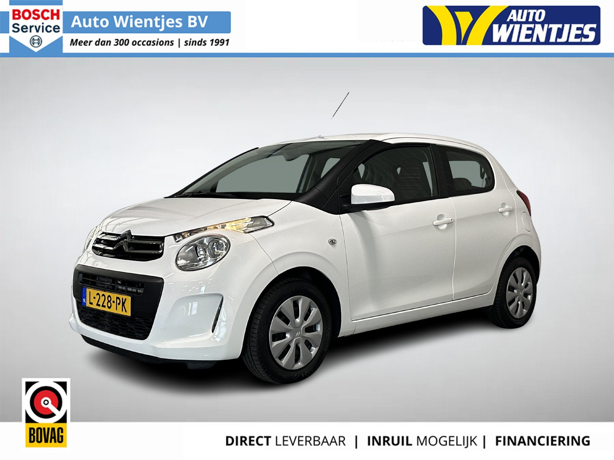 Citroen C1 1.0 VTi | Feel 5-Drs | Airco, Auto's, Gebruikt, Euro 6, 4 stoelen, C1