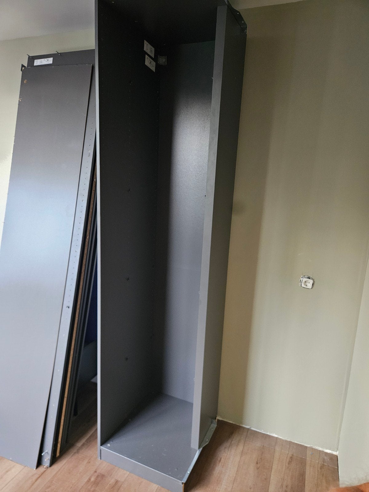 IKEA Pax hoekelement antraciet - Zo goed als nieuw, 200 cm of meer, Met plank(en), Zo goed als nieuw, Modern
