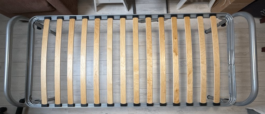 Onder schuifbed 1-persoons beslist als nieuw!!!, Ophalen, 90 cm, Eenpersoons, Zo goed als nieuw