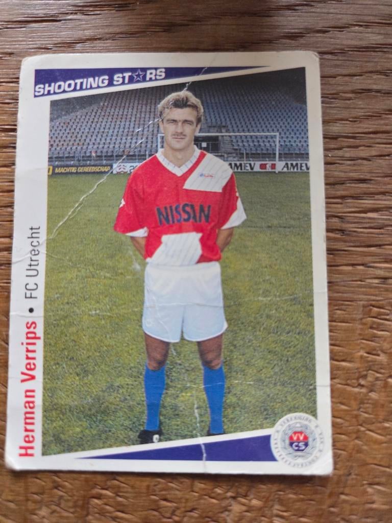 Shooting Stars - Herman Verrips - FC Utrecht, Verzamelen, Ophalen of Verzenden, Zo goed als nieuw, F.C. Utrecht, Poster, Plaatje of Sticker