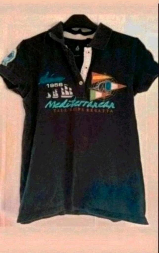 Gaastra zwart polo, Ophalen of Verzenden, Zo goed als nieuw, Maat 48/50 (M), Zwart