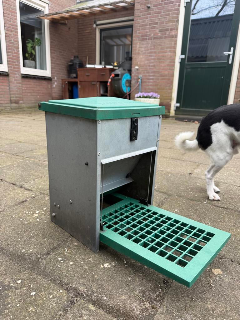 Kippen trapbak, Dieren en Toebehoren, Ophalen of Verzenden, Zo goed als nieuw, Drinken en Voederen