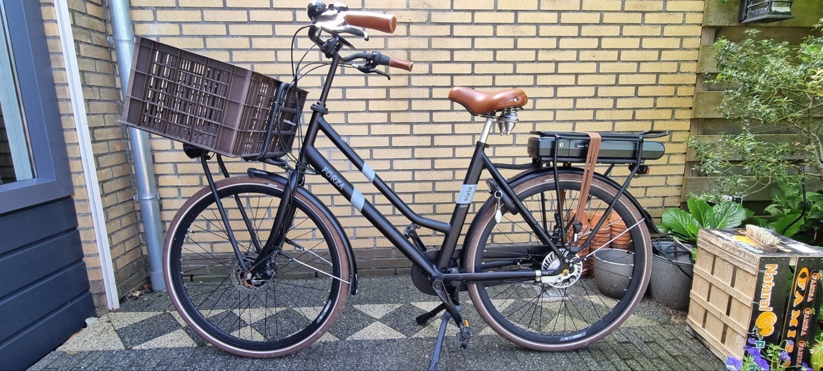 Forza Viela(Nieuw model) E-bike zwart 51 cm, Overige merken, Gebruikt, Versnellingen, Ophalen of Verzenden