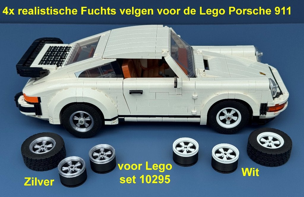 Realistische Fuchs velgen voor de Porsche 911 (10295), Ophalen of Verzenden, Nieuw