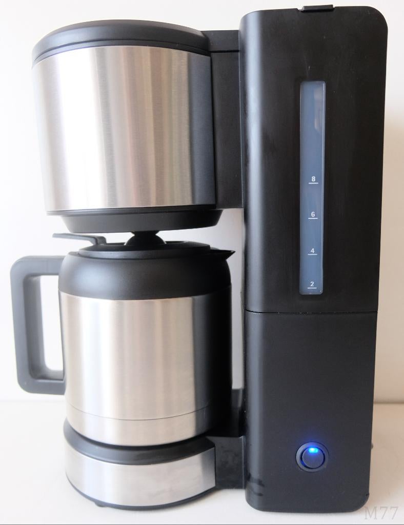 WMF Stelio Aroma RVS Koffiezetapparaat met thermoskan, Ophalen of Verzenden, Gebruikt