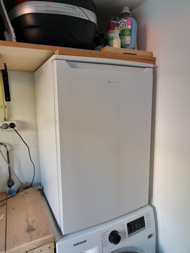 Tafelmodel Diepvries Veripart VPTMVR85C, Witgoed en Apparatuur, Vriezers en Diepvrieskisten, Minder dan 60 cm, Zo goed als nieuw