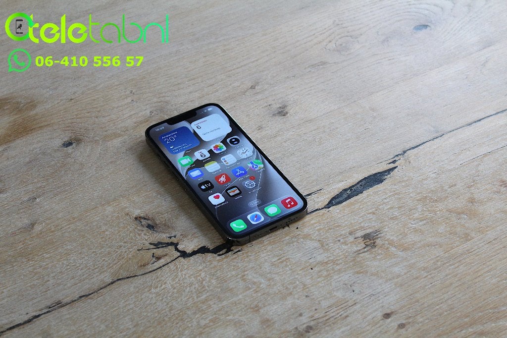 Apple iPhone 13 Pro - 128GB - Graphite | Batterij 100%, Apple, Ophalen of Verzenden, Apple, IPhone 13 Pro
