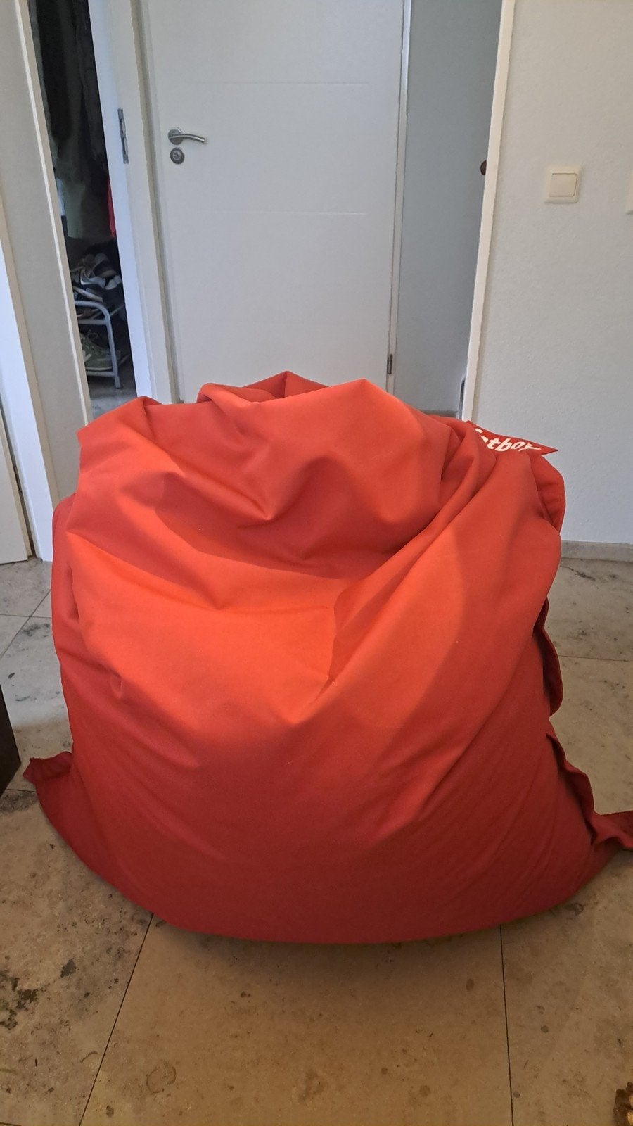 Fatboy Original Zitzak - Rood (outdoor), Ophalen, Zo goed als nieuw, Rood, Zitzak