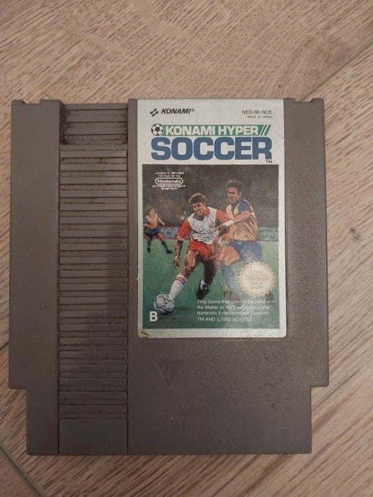 Konami Hyper Soccer NES - Vintage Voetbalspel, Gebruikt, 2 spelers, Ophalen of Verzenden, Vanaf 3 jaar