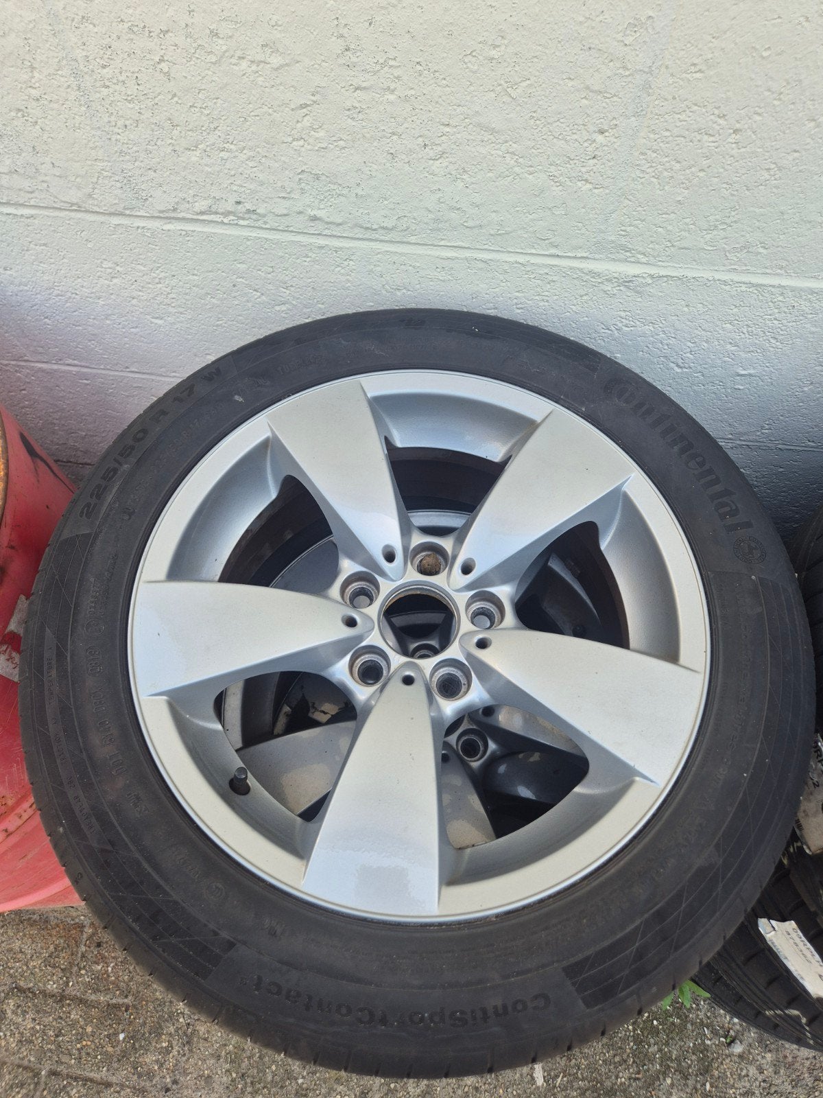 Originele BMW style 138 voor de E60/E61 *schadevrij*, Ophalen, Banden en Velgen, Nieuw, 17 inch