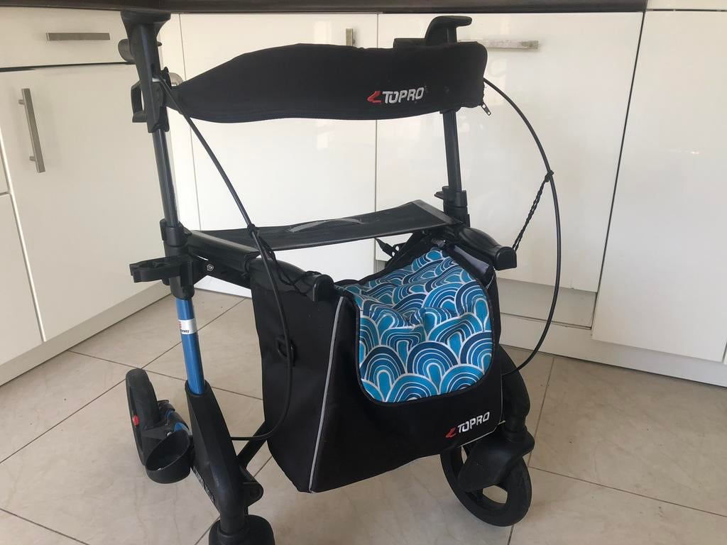 Rollater topro troja  2G keurig netjes, Diversen, Rollators, Ophalen, Opvouwbaar, Zo goed als nieuw