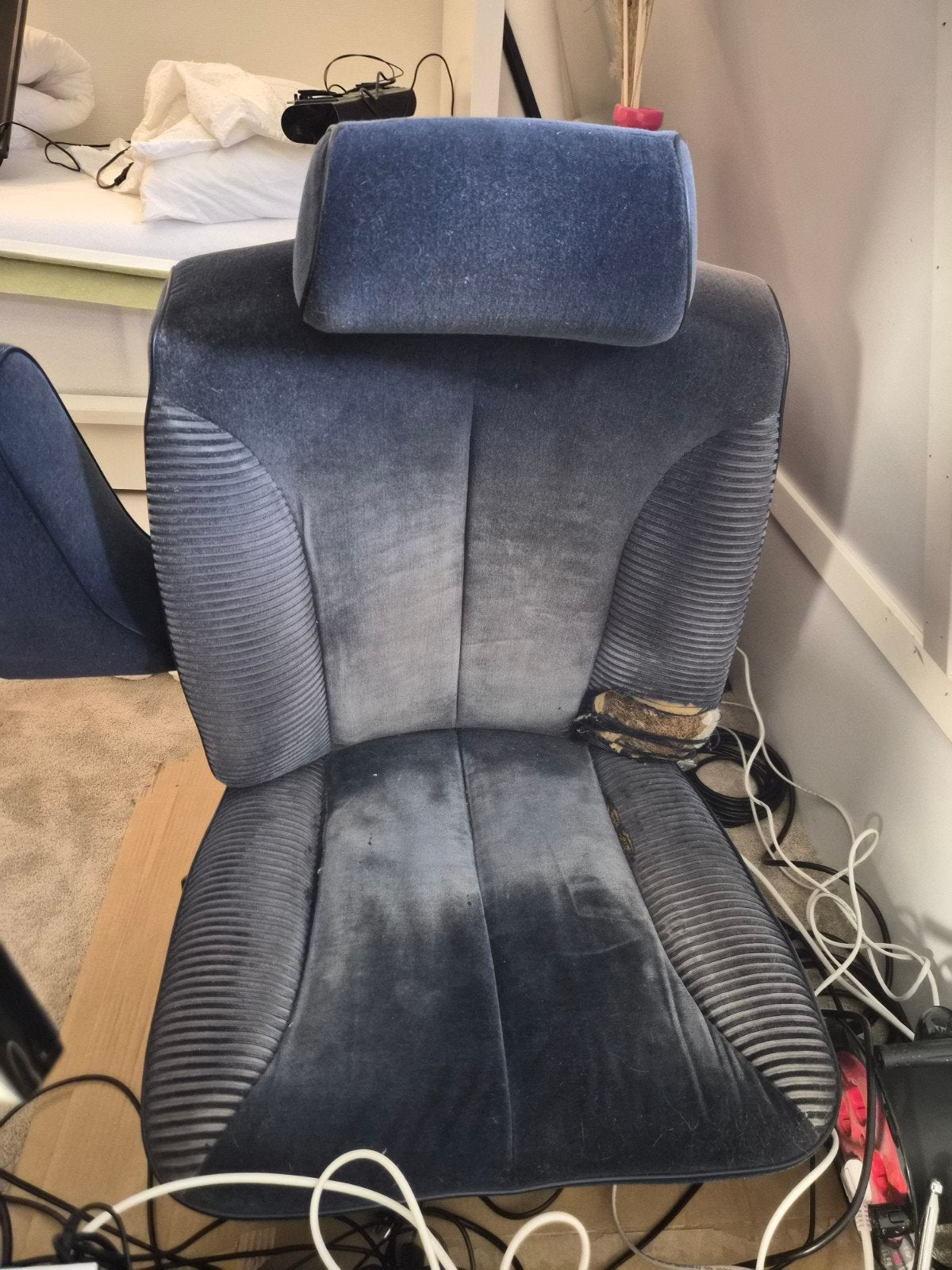 W126 interieur blauw pullman., Auto-onderdelen, Ophalen