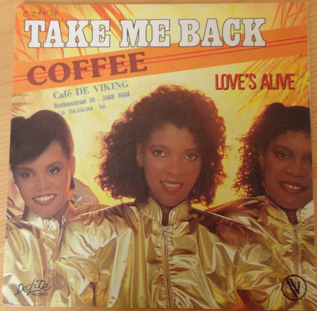 Coffee > Take me back, Cd's en Dvd's, Vinyl Singles, Ophalen of Verzenden, Gebruikt, Pop