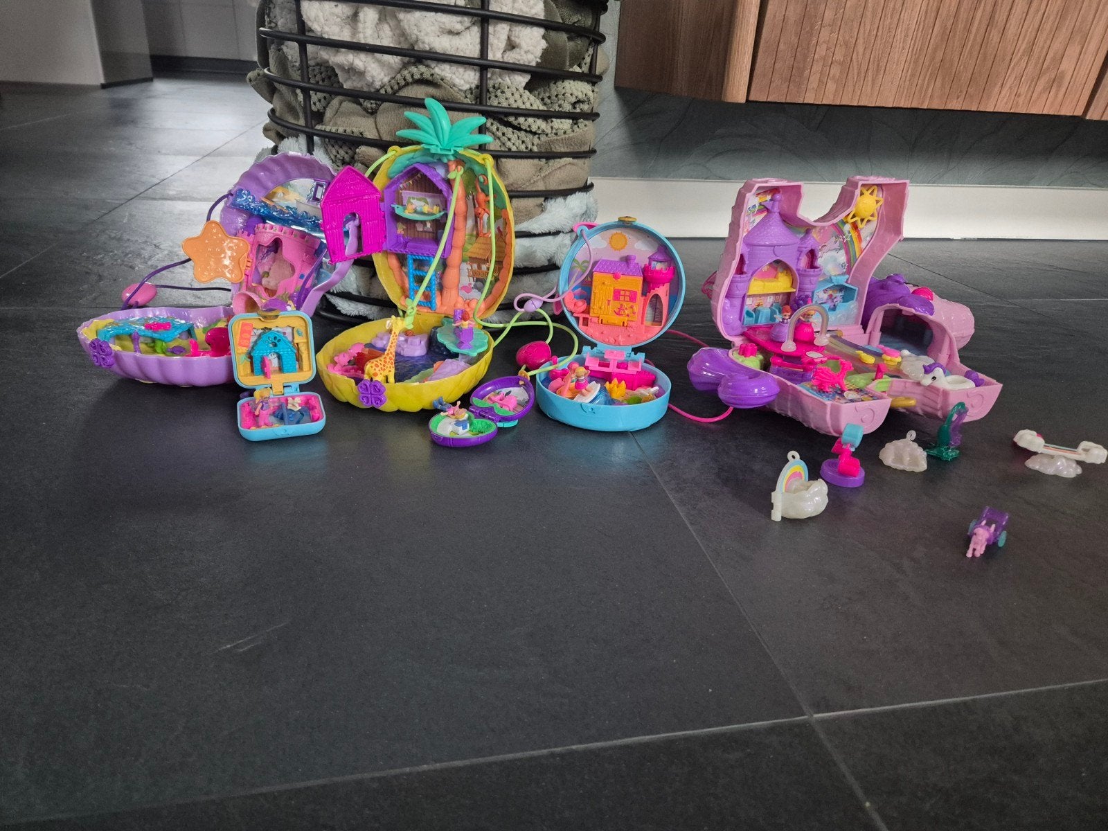 Grote collectie Polly Pocket speelsets, Ophalen of Verzenden, Zo goed als nieuw, Meisje