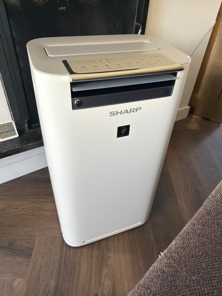 Sharp KC-G60EU-W Slimme Luchtreiniger met Bevochtiging, Ophalen of Verzenden, Gebruikt, Luchtreiniger