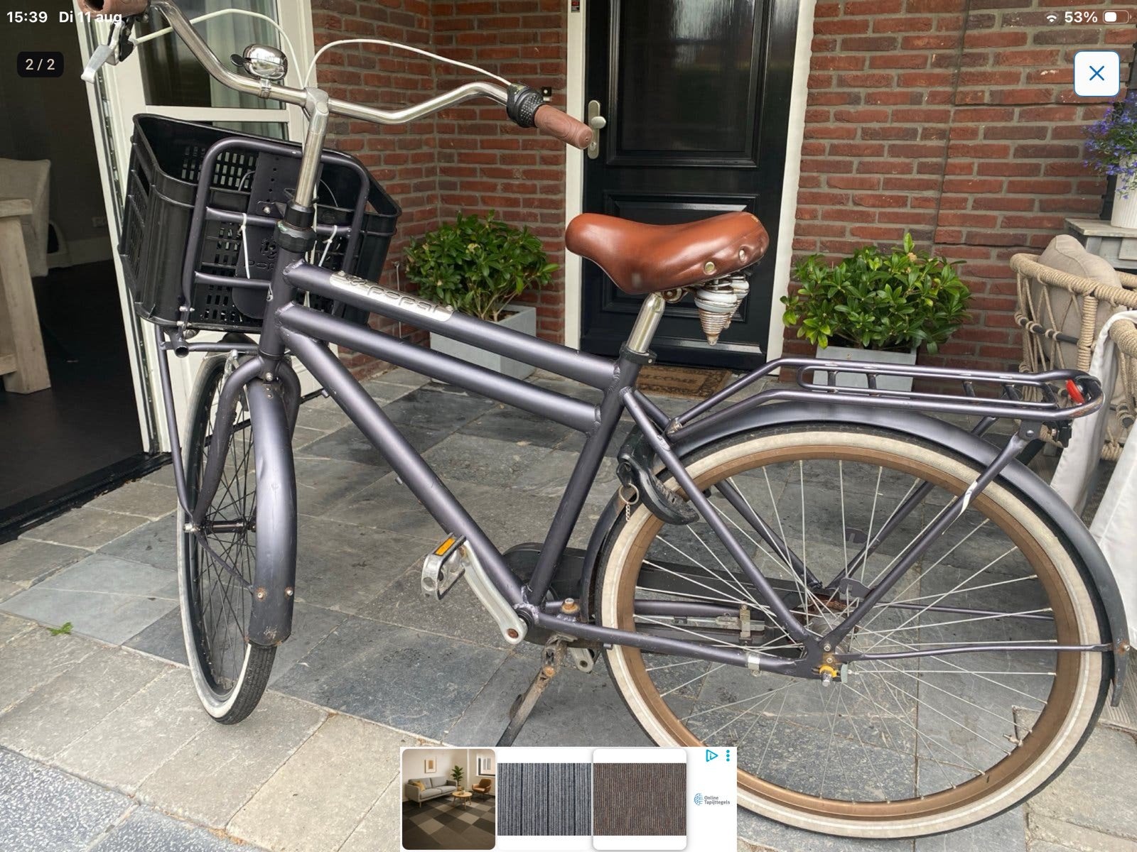 Jongensfiets, Terugtraprem, Gebruikt, 49 tot 53 cm, Ophalen