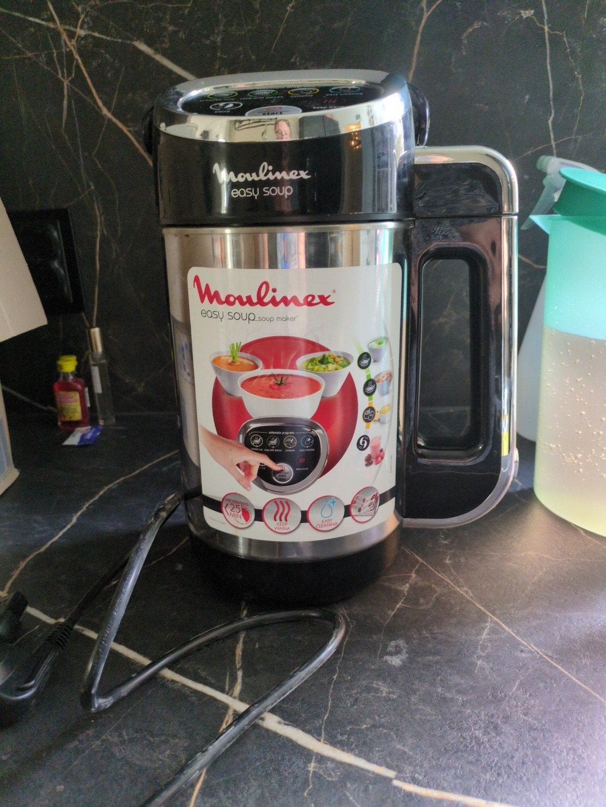 Moulinex Easy Soup Maker - Slechts 5x gebruikt, Ophalen of Verzenden, Zo goed als nieuw